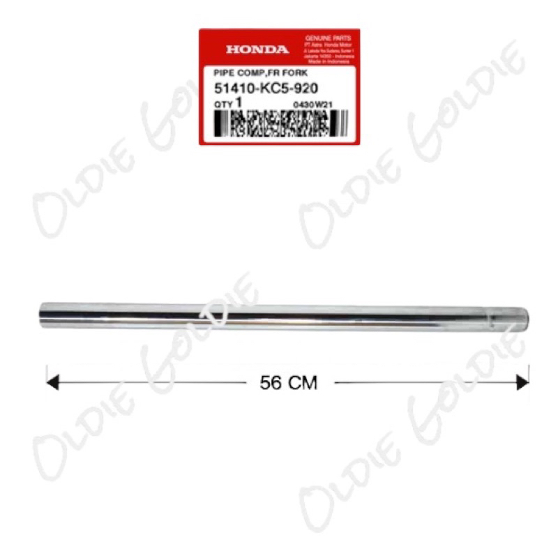 51410-KC5-920 Pipa As Shock Skok Depan GL Pro Bisa Dipompa Angin AHM