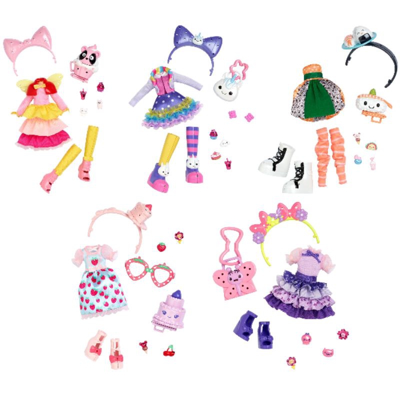 set baju barbie/ kuu kuu harajuku