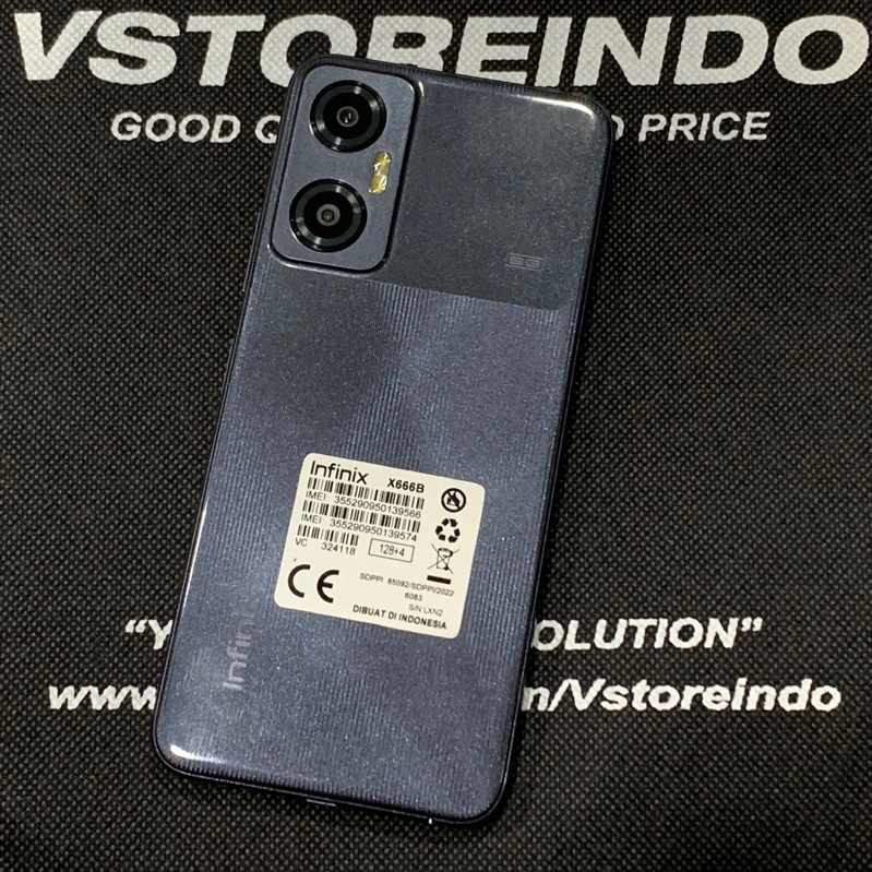 Infinix Hot 20 5G 4/128 GB Garansi Resmi Indonesia Second Bekas Ori