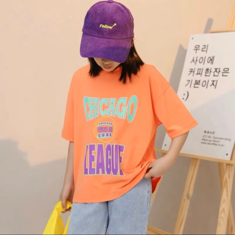 Kaos Baju Atasan Wanita Bahan Lembut Impor Murah 035