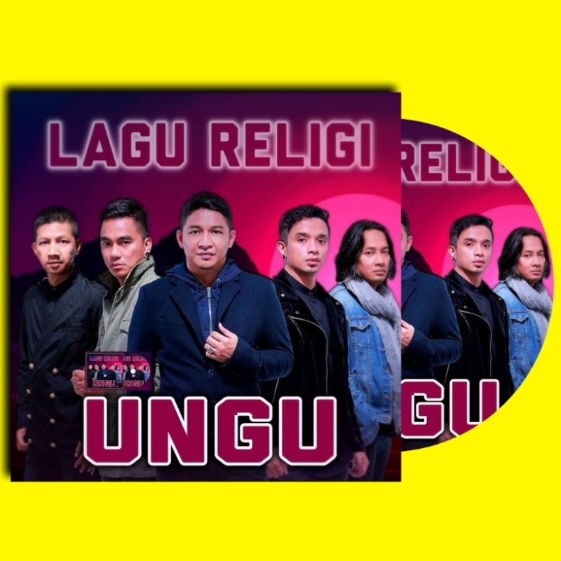 KASET CD MUSIK LAGU UNGU BAND RELIGI - CD AUDIO MOBIL MUSIK RELIGI - MUSIK POP BAND RELIGI