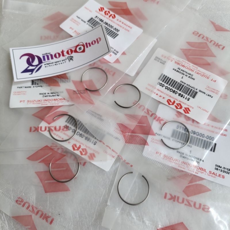 Ring Clip Klip Kawat Kancing Pengunci Tutup Shock Satria Fu Fi Injeksi Ring Stoper As Shock ORI SGP