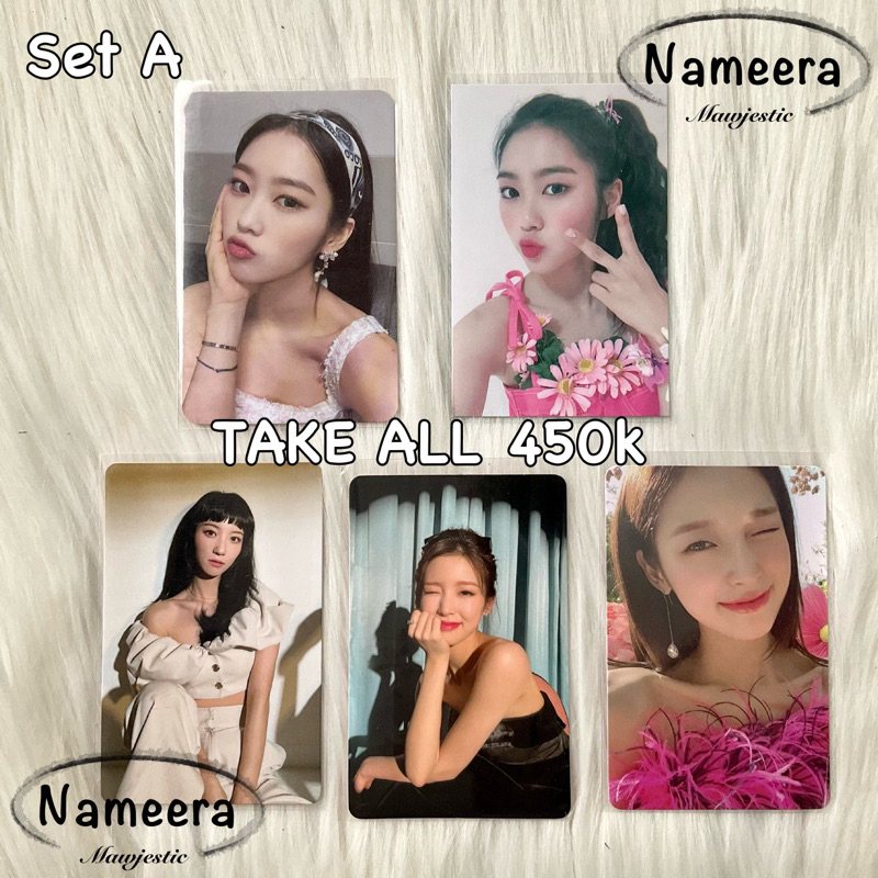 SET PHOTOCARD KPOP OH MY GIRL JIHO ARIN YUBIN BINNIE