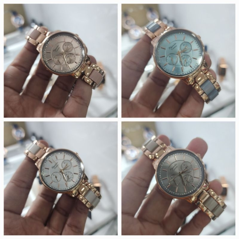 jam tangan wanita alexandre christie ac2a31 ladies ceramic 2a31 original garansi resmi