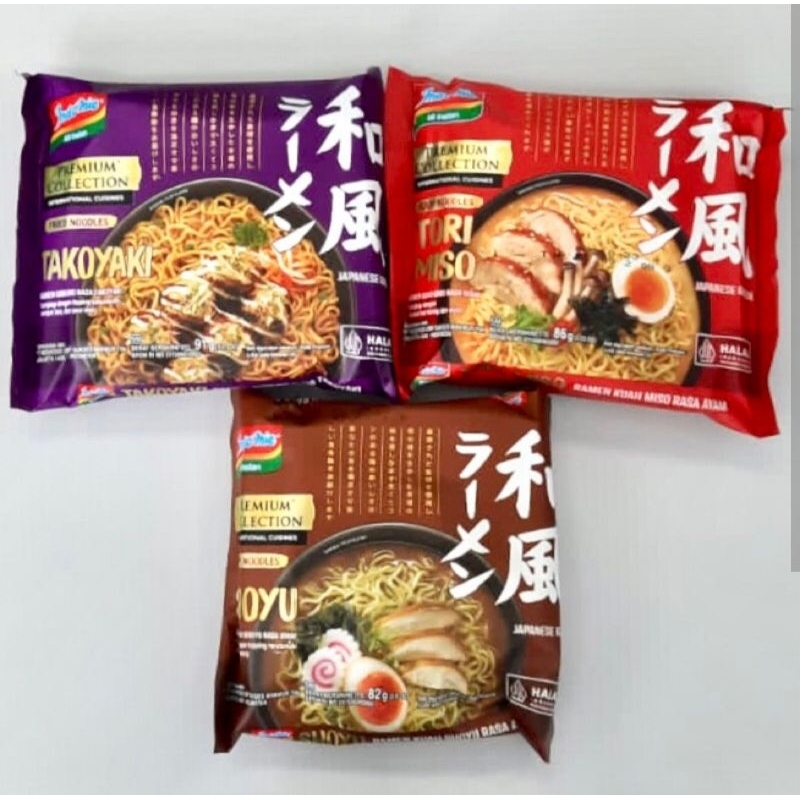 

INDOMIE JAPANESE RAMEN PREMIUM COLLECTION