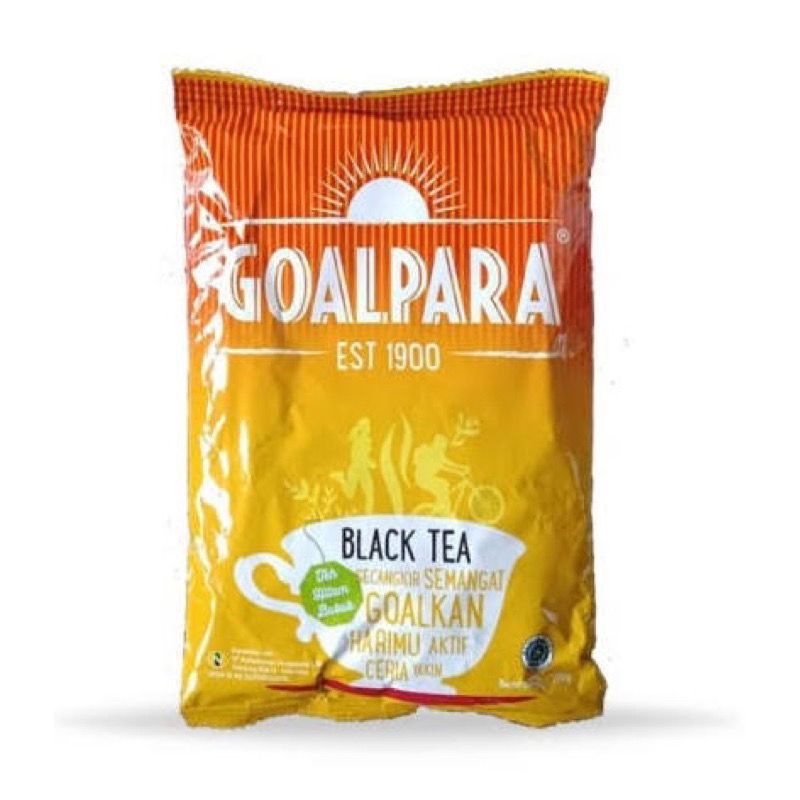 

Teh hitam Goalpara bubuk 1 pak 4 pcs @250g