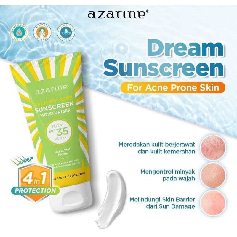 AZARINE SUNSCREEN CALM MY ACNE