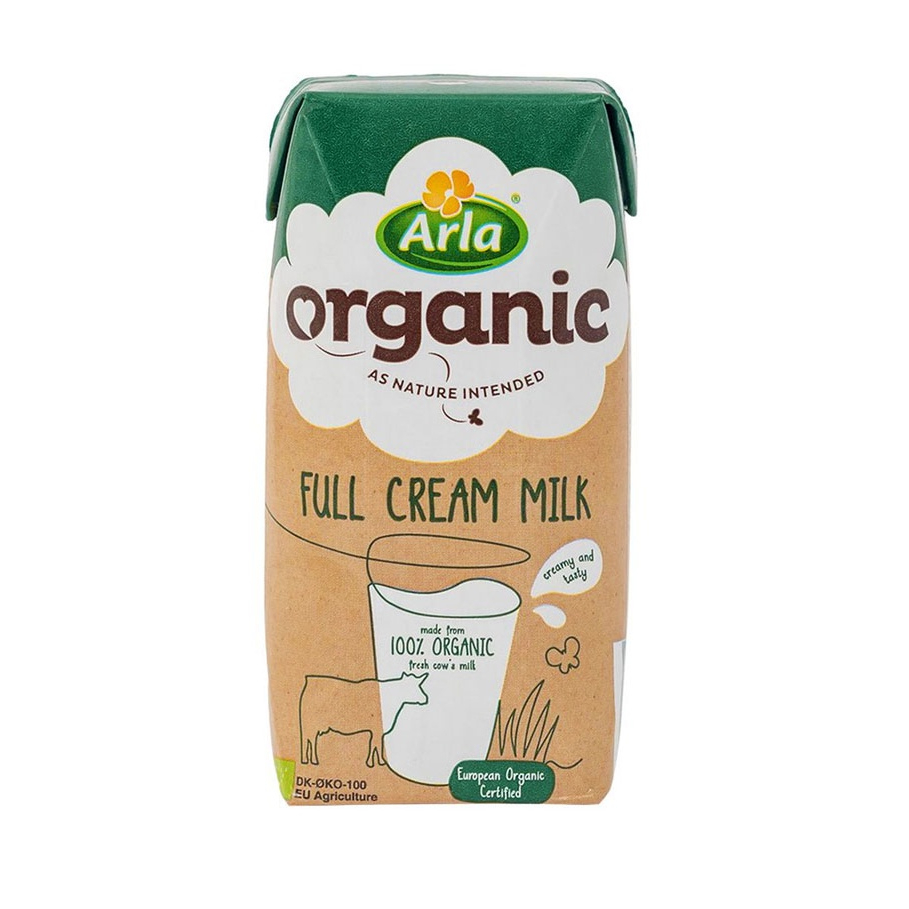 

(SUSU) ARLA ORGANIC FULL CREAM 200ML