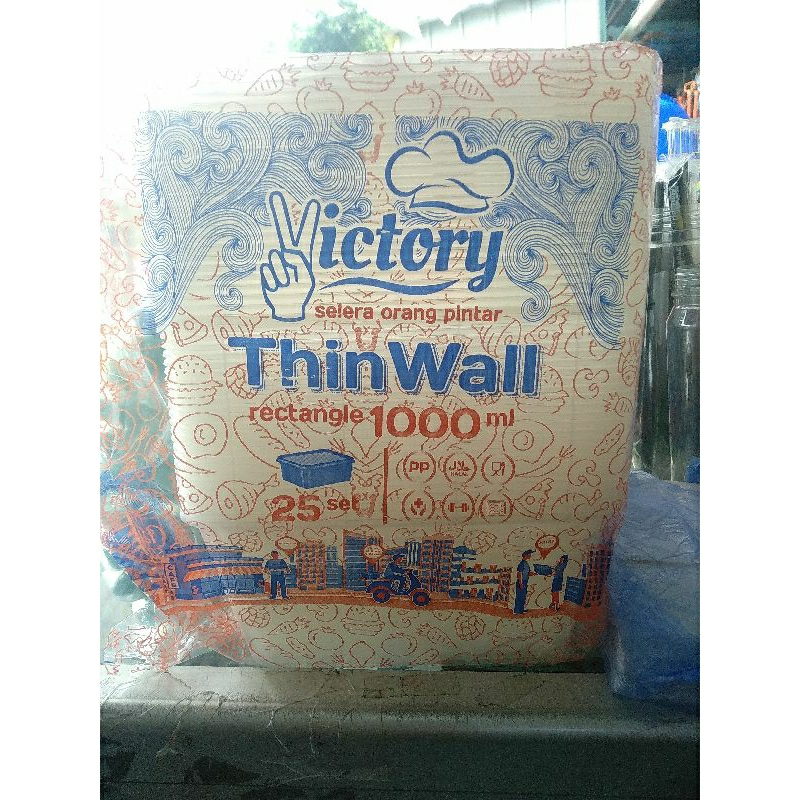 THINWALL VICTORY 1000 PERSEGI PANJANG