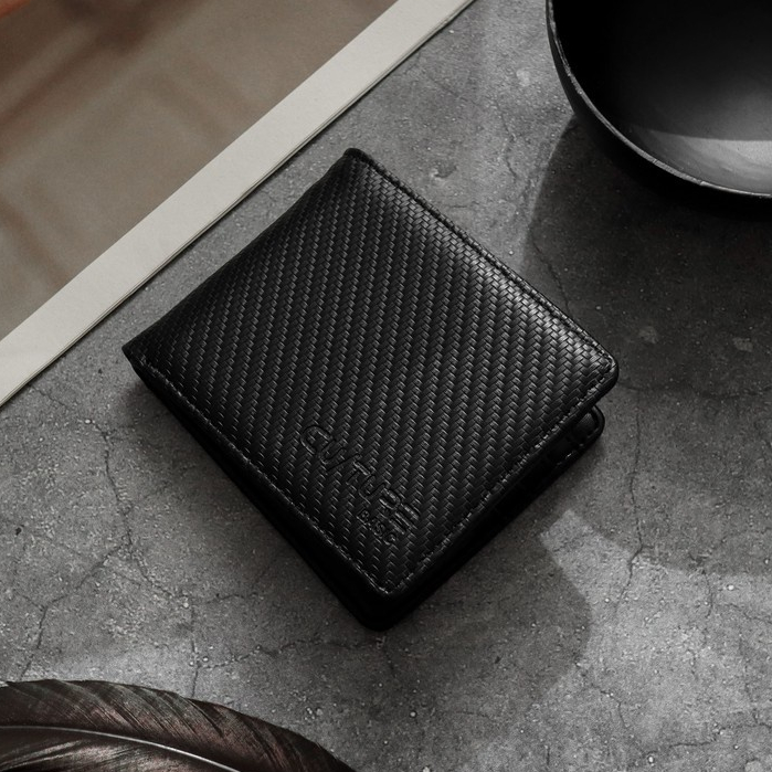 CARBON WALLET | DOMPET KULIT PRIA COWOK LAKI LAKI - CULTUREBASIC