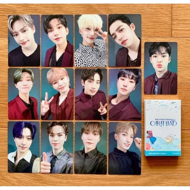 READY STOCK SHARING CARATLAND SEVENTEEN 2021 2022 PHOTOCARD DIGITAL CODE PHOTOBOOK OUTBOX LOVE LETTE