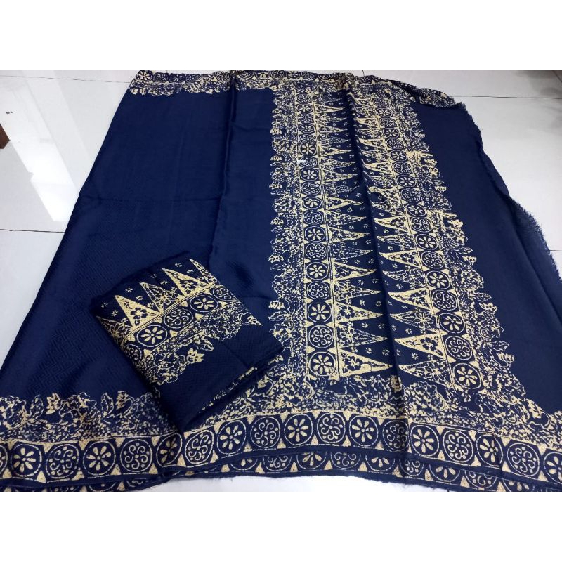 setelan kain batik motif jupri kosongan bahan dobby dobi doby khas trusmi cirebon