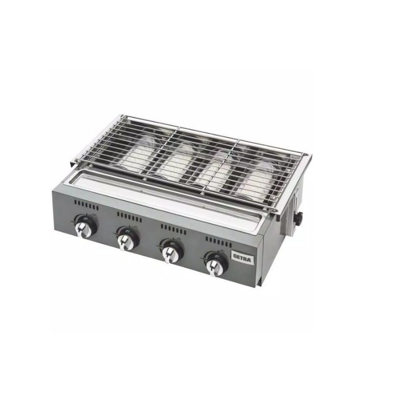 Kompor / Alat Panggang / Bakar Sosis / Jagung GETRA 4 Tungku
