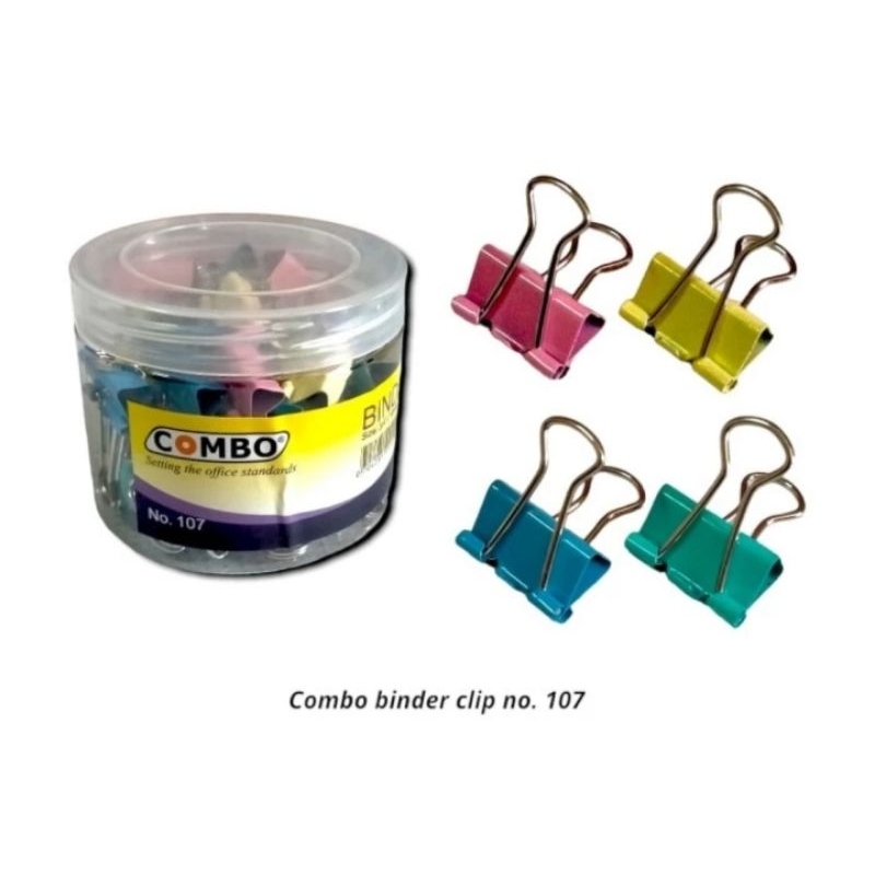 

Binder Clip Warna No.107 Combo