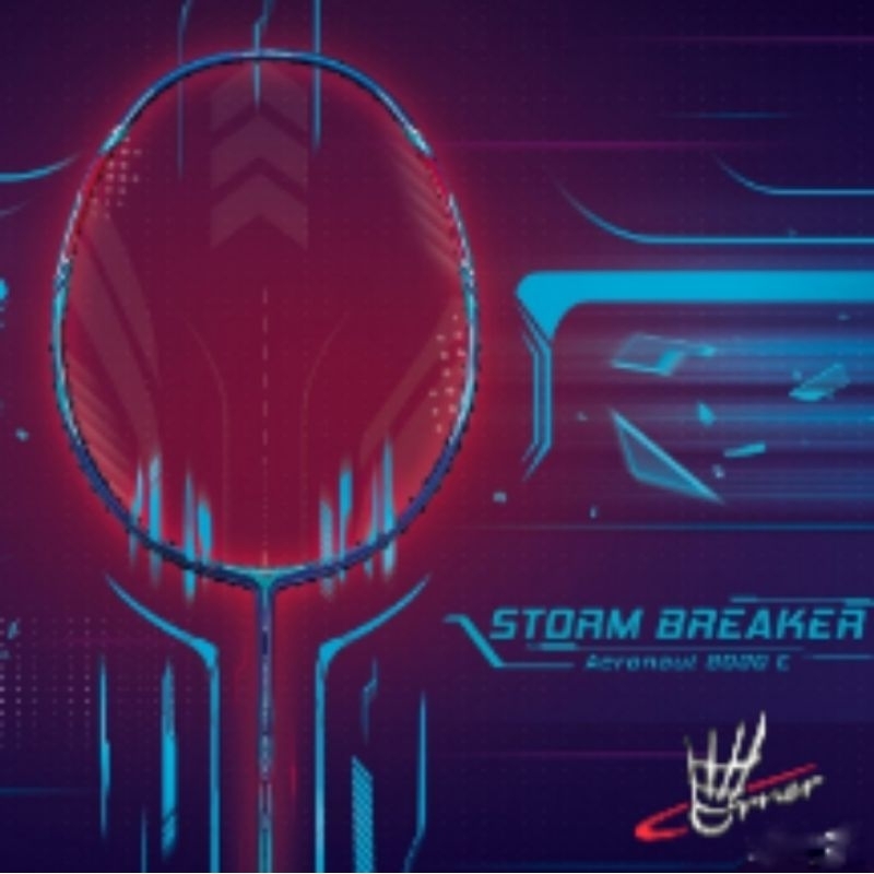 Raket Badminton Lining Aeronaut 9000C 9000 C Combat Original