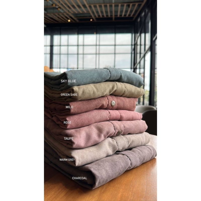 ABAYA JADE • GIANA ▪︎ JADE DENIM • ARM WARMER DENIM • by Malikah