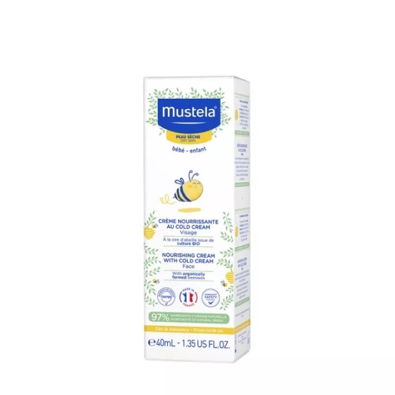 mustela nourishing ceeam with cold ceeam lebah