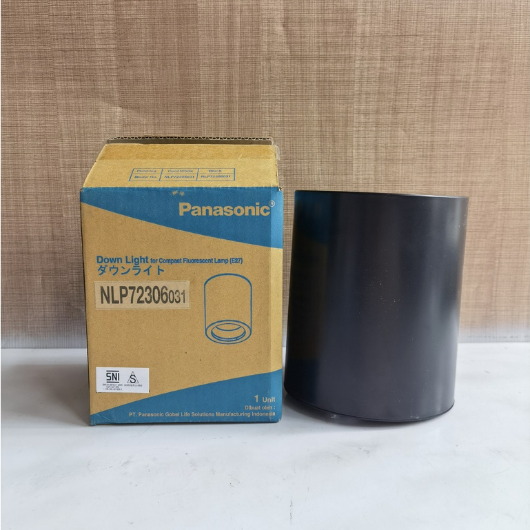 Panasonic Downlight Outbow 4 Inch Hitam (NLP72306)