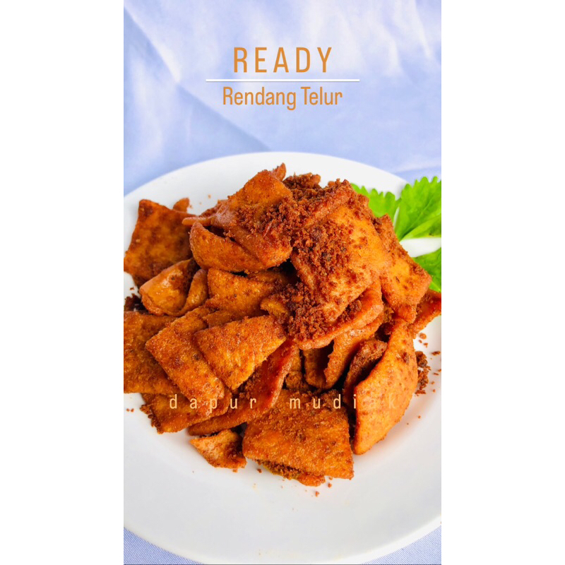 

Rendang Telur 500gr