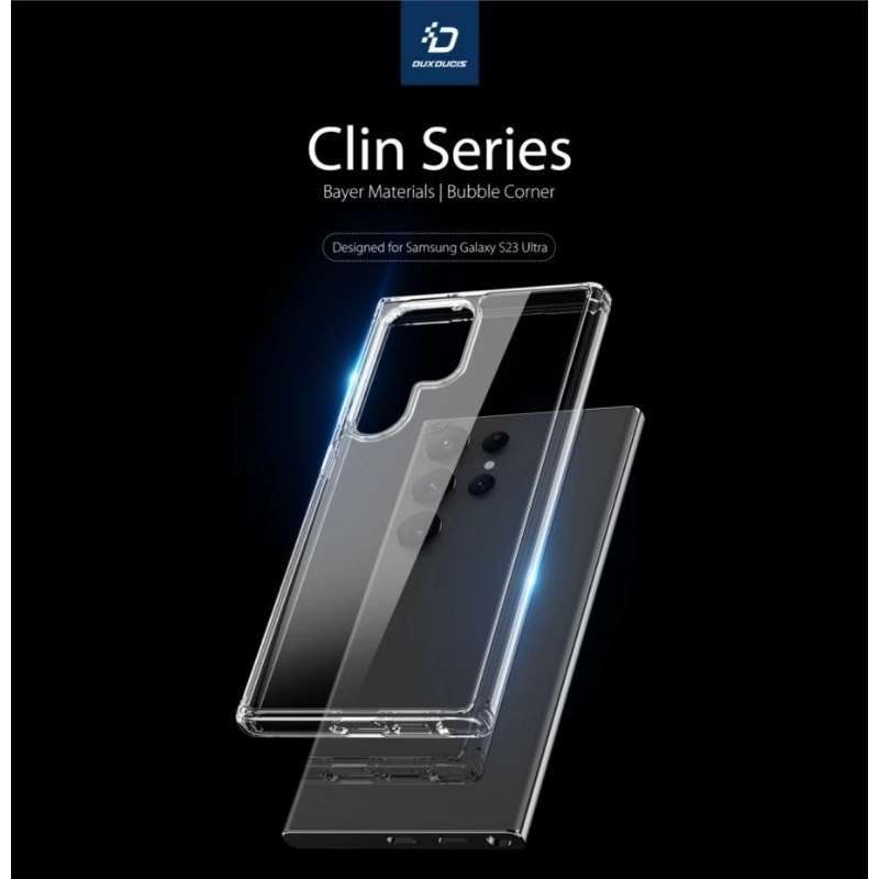 Case Dux Ducis Samsung Galaxy S23 / S23+ Plus / S23 Ultra 5G Casing Clin Series Acrylic TPU