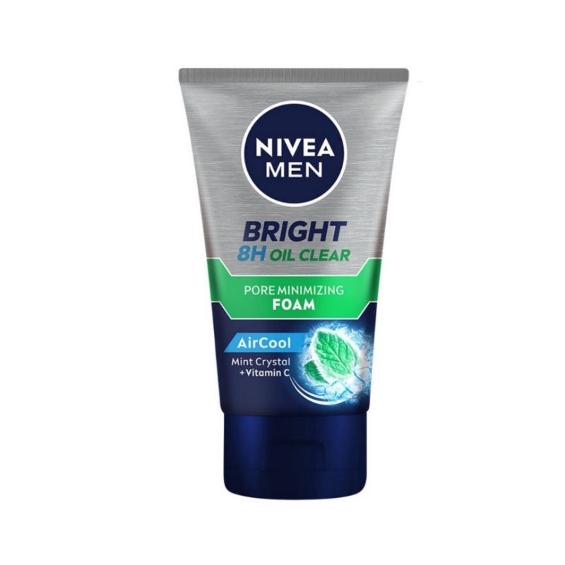 NIVEA MEN Bright 8H Oil Clear Pore Minimizing Foam