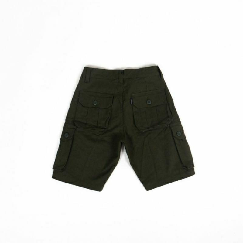 MARKICABS [Cenneth - Olive] Short Cargo Pants