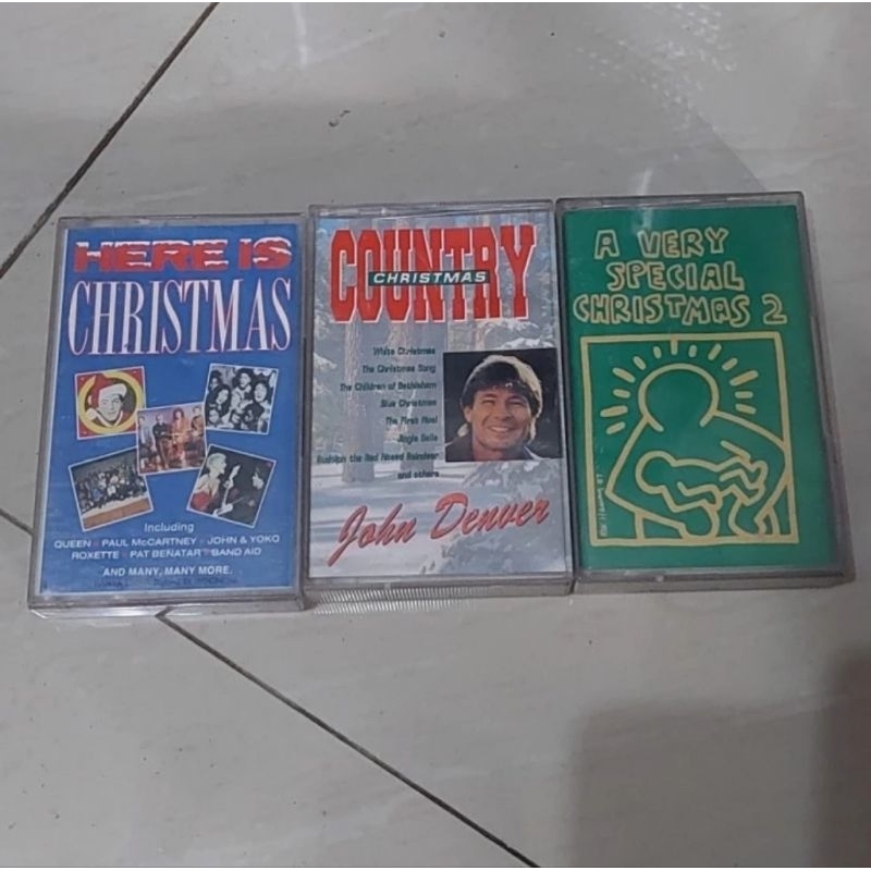 Kaset Pita Lagu Rohani Chrismast 3 kaset