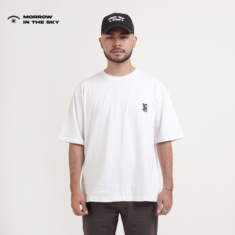 Oversize Tee Strom White | Morrowsky