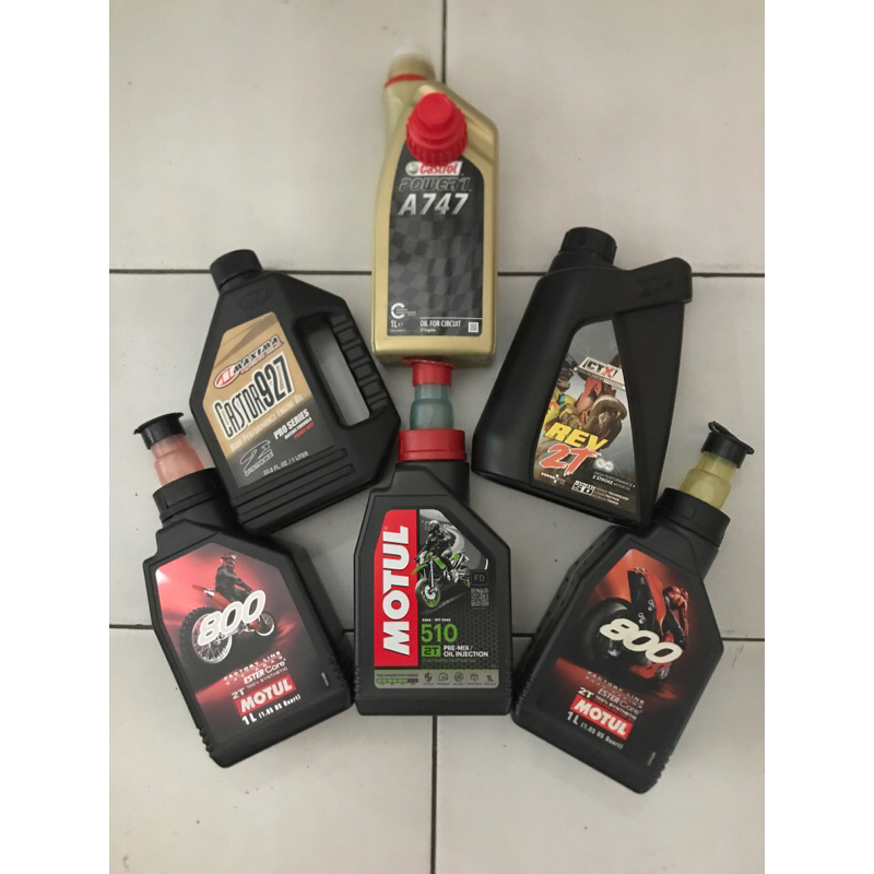 Botol Bekas Oli Samping 2T