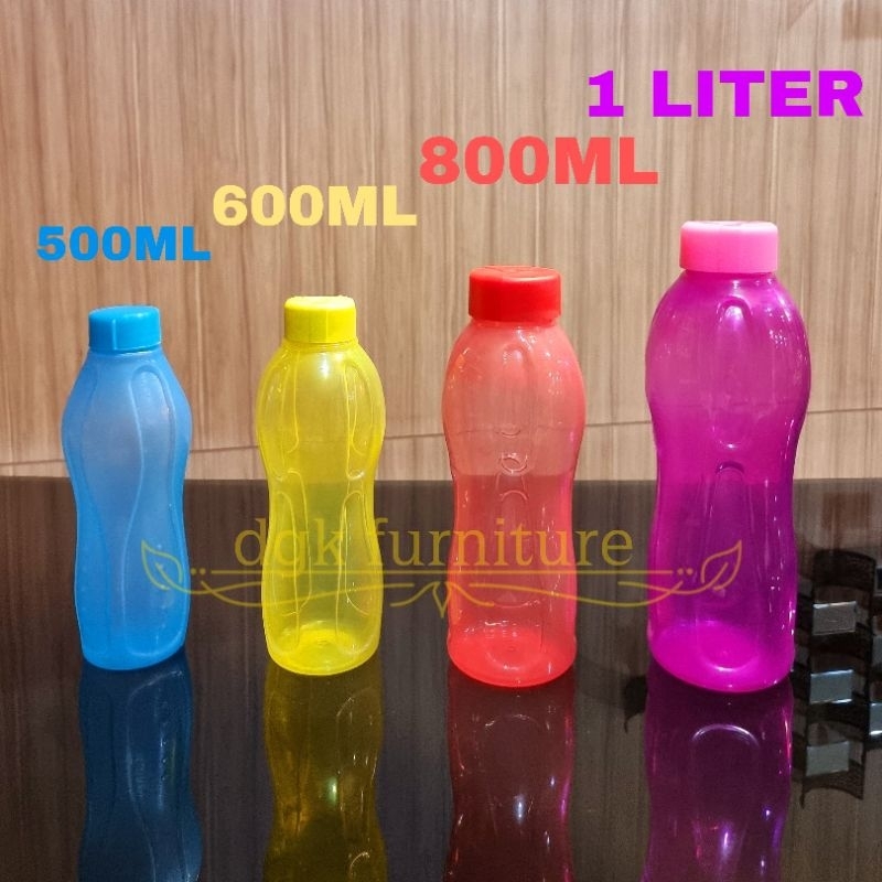 Botol Air Minum Olahraga Plastik Souvenir Hadiah Mondoware 500 ml 600 ml 800 ml 1000ml 1 Liter 1 L 1L Tupperware