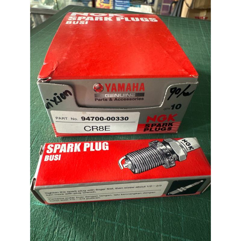Busi Vixion NGK original CR8E Yamaha