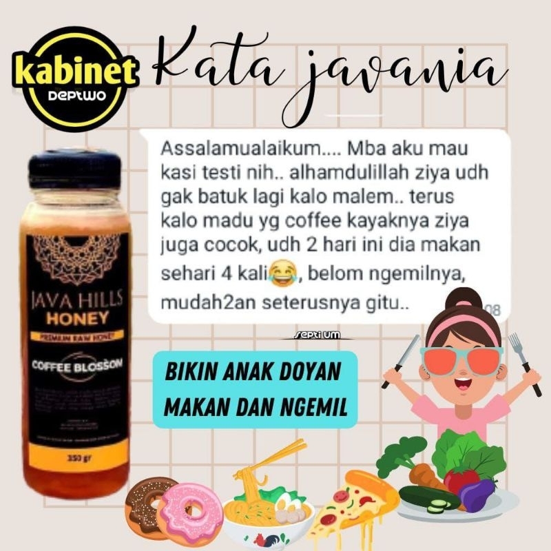 

Javahills honey madu coffee blossom