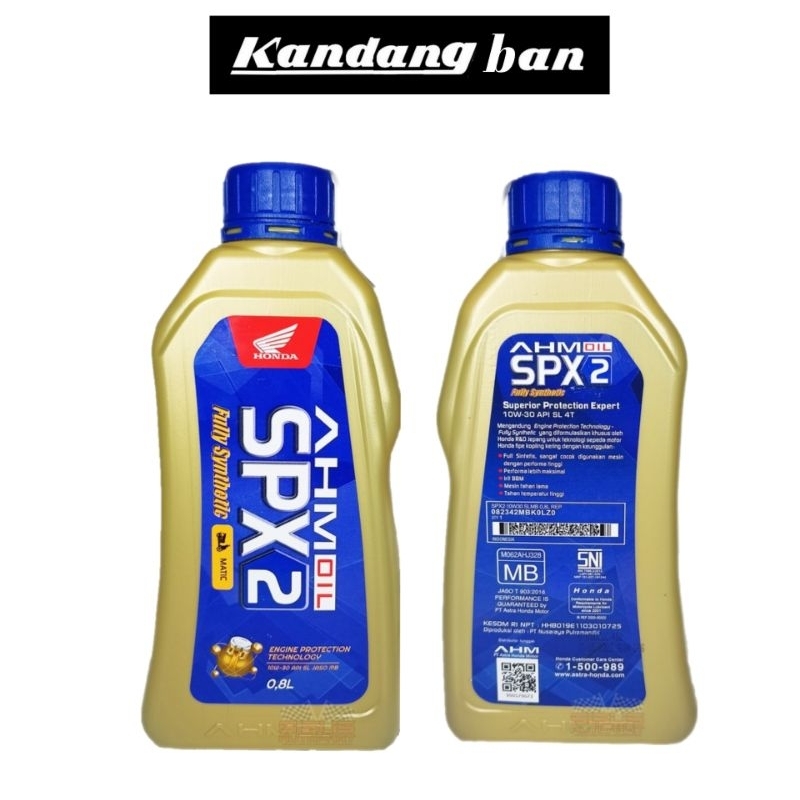 OLI AHM SPX2 MATIC 10-30 0,8L UNTUK SEMUA MATIC