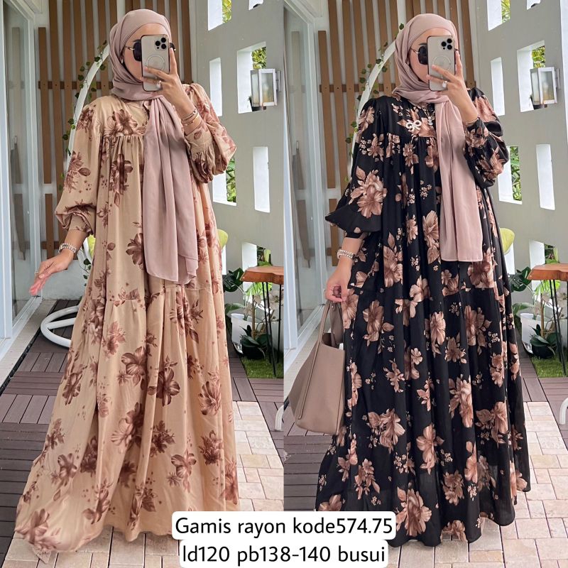 Gamis Cantik Bagus Murah Berkualitas