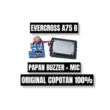 PAPAN BUZZER + MIC EVERCROSS A75B ORI COPOTAN