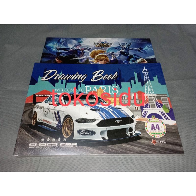 

RB (10 Buku) Buku Gambar Murah Ekonomis A4
