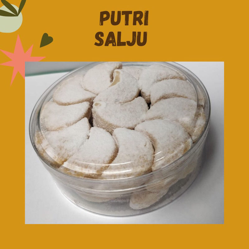 

KUE KERING PUTRI SALJU KUE HOME MADE KUE LEBARAN 500gr - 250gr