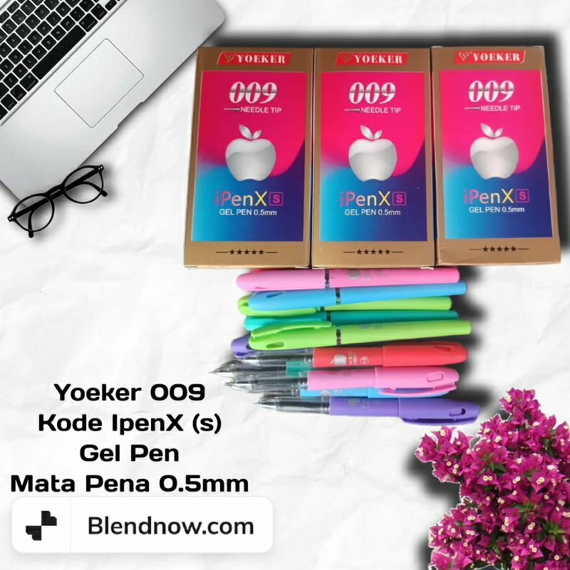

(12 pcs) Pena Gel 0.38mm 0.5 mm 1.0 mm Pulpen Tinta Cair Alat Tulis Sekolah Kantor Winter Yoeker
