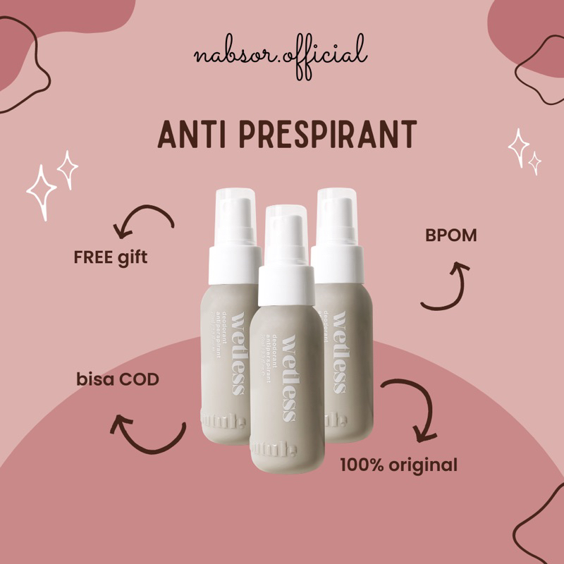 [Bundle Wetless] Butuh Deodorant / Antiperspirant