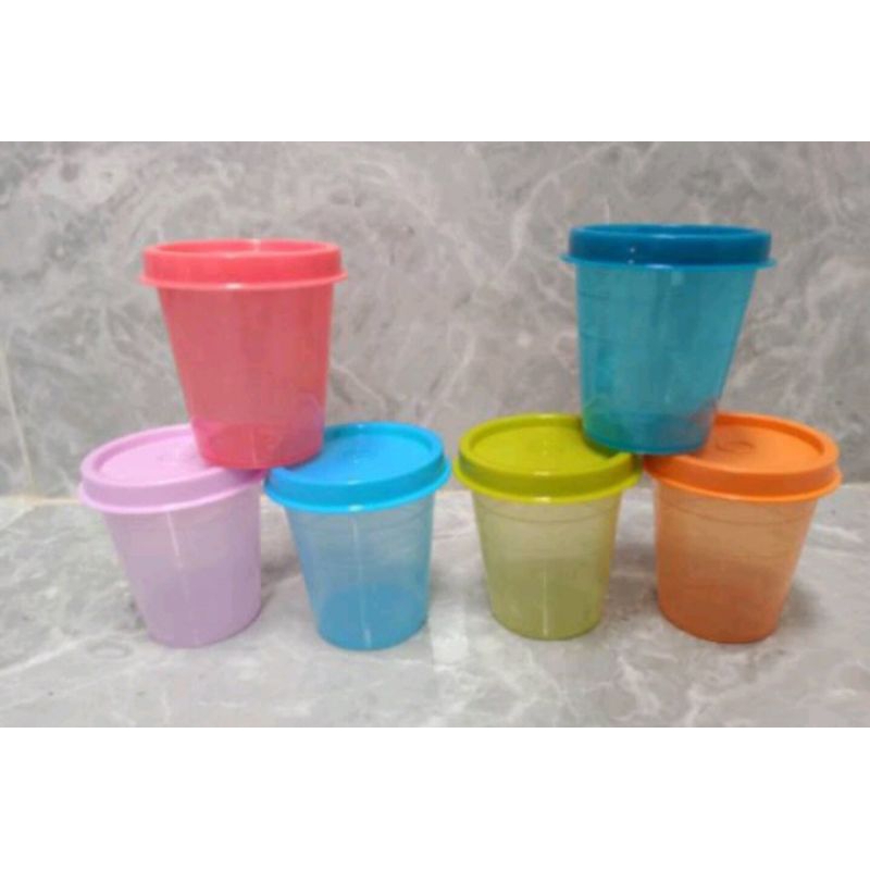 Toples Mini Tupperware Warna Random