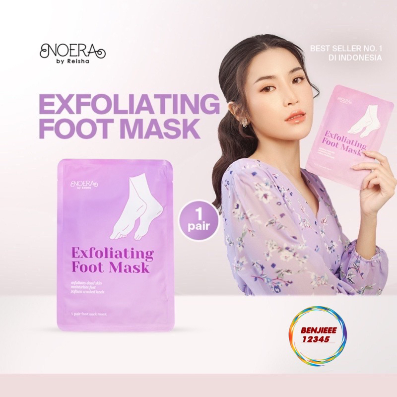 Noera Foot Mask Exfoliating Masker kaki foot pedicure NOERA
