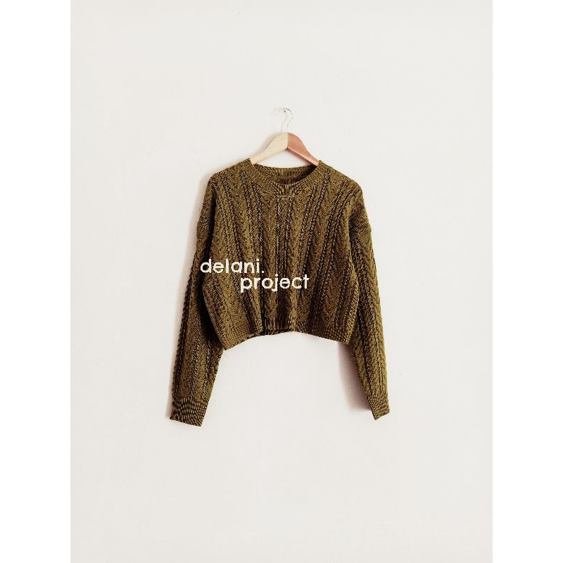 Ryujin Crop Sweater Delani.project