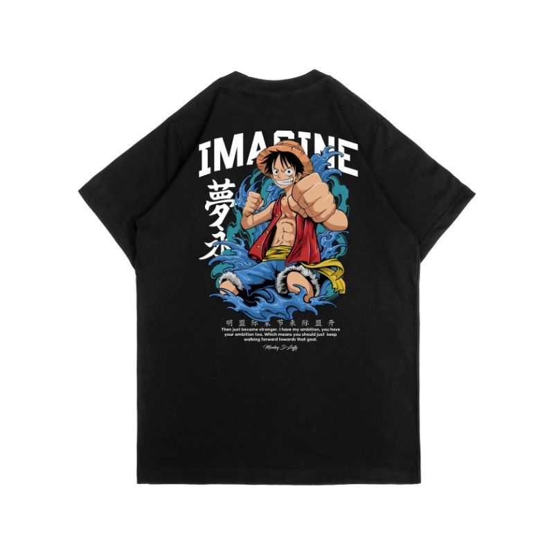 Imagineco Kaos Lengan Pendek &quot;Monkey D'luffy&quot;