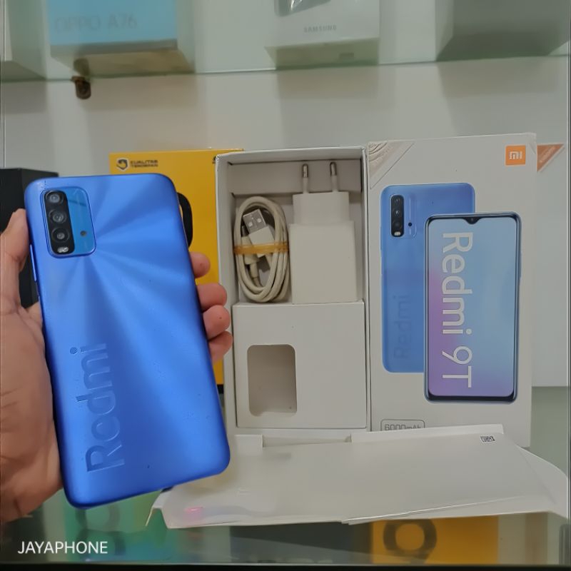 REDMI 9T 4/64 SECOND FULLSET ORI