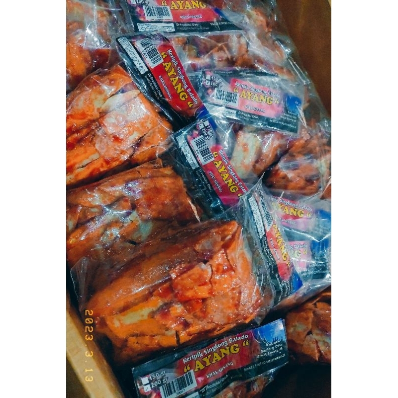 

KRIPIK SINGKONG SANJAY KHAS MINANG