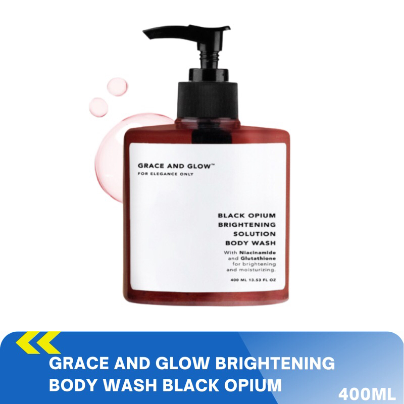 Grace & Glow Black Opium - Sabun Mandi Cair