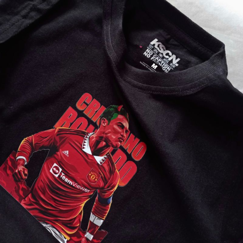kaos ronaldo red devil