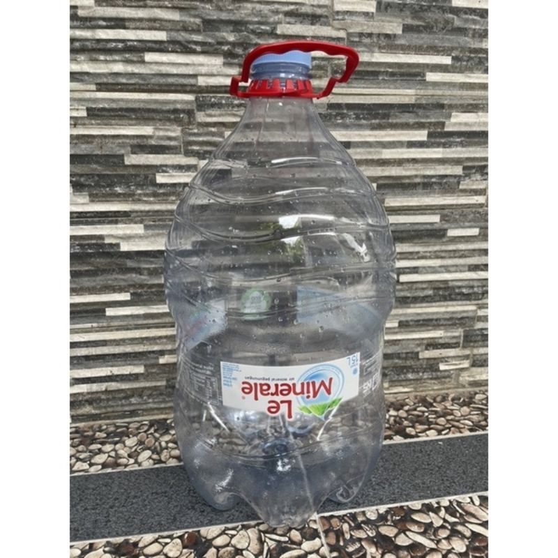GALON LE MINERALE KOSONG 15L (bs untuk pot bunga)