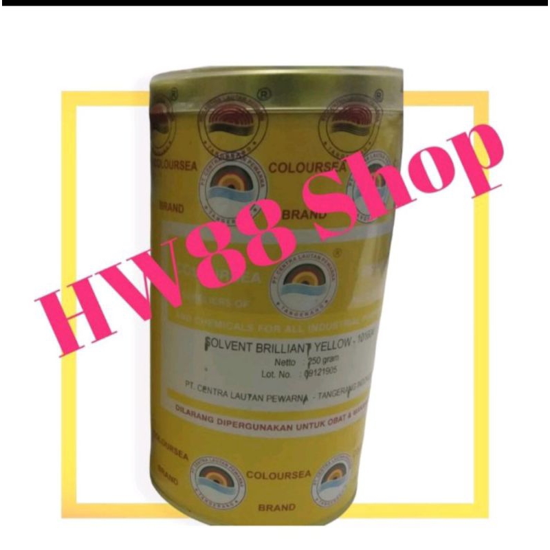 

Pewarna Minyak Berwarna Kuning Tua (Larut dalam minyak) (Solvent Brilliant Yellow 101604 Oil Soluble Coloursea Brand