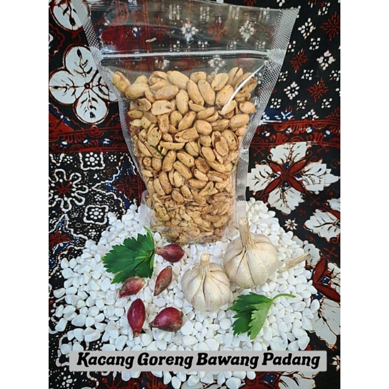 

Kacang Bawang goreng khas padang 500g/kacang tojin